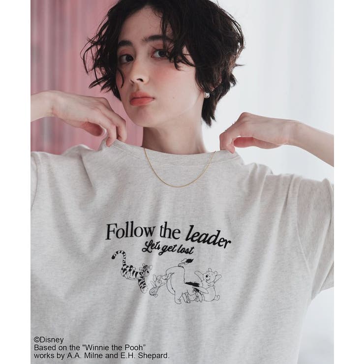 Winnie the Pooh/フロッキーロゴTシャツ | Green Parks  | 詳細画像8 