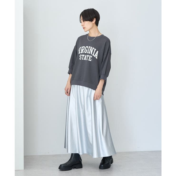 シルバーフレアスカート｜ファッション通販のSTRIPE CLUB