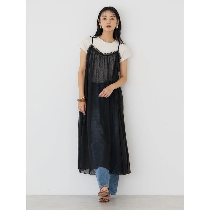 ドビーシフォンキャミワンピース[品番：EHEW0045189]｜AMERICAN