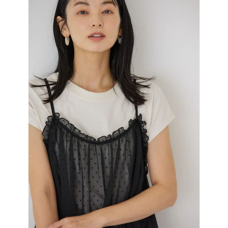 ドビーシフォンキャミワンピース[品番：EHEW0045189]｜AMERICAN