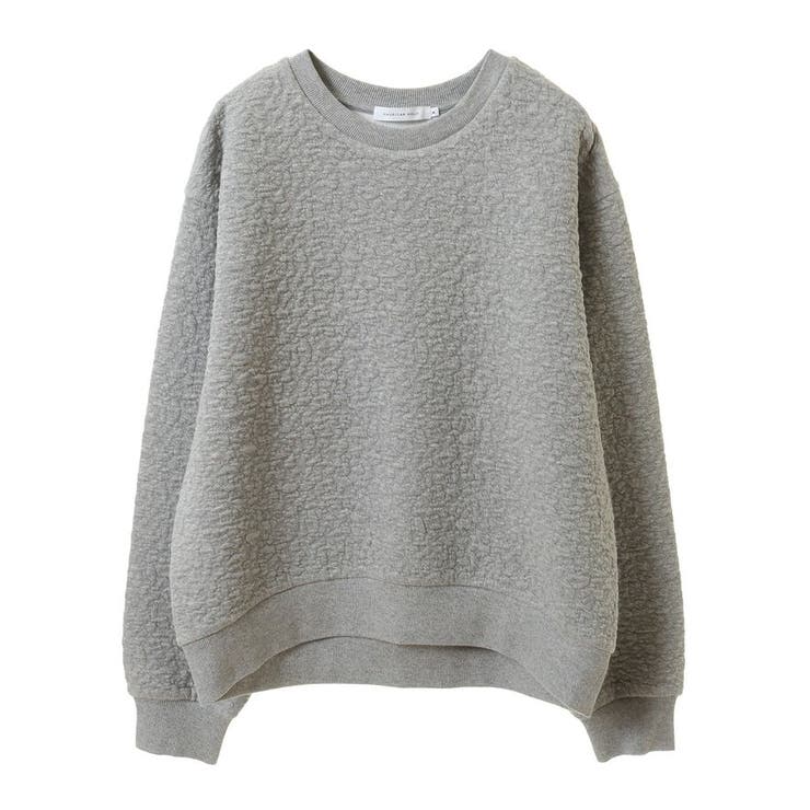 新品！ふわふわうさぎのジャガードプルオーバー上下セットグレー ONLINE限定】【HOMME】ドッグジャガードプルオーバー&ハーフパンツ
