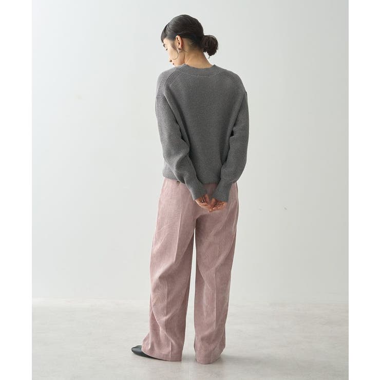 コーデュロイタックワイドパンツ[品番：EHEW0046344]｜AMERICAN