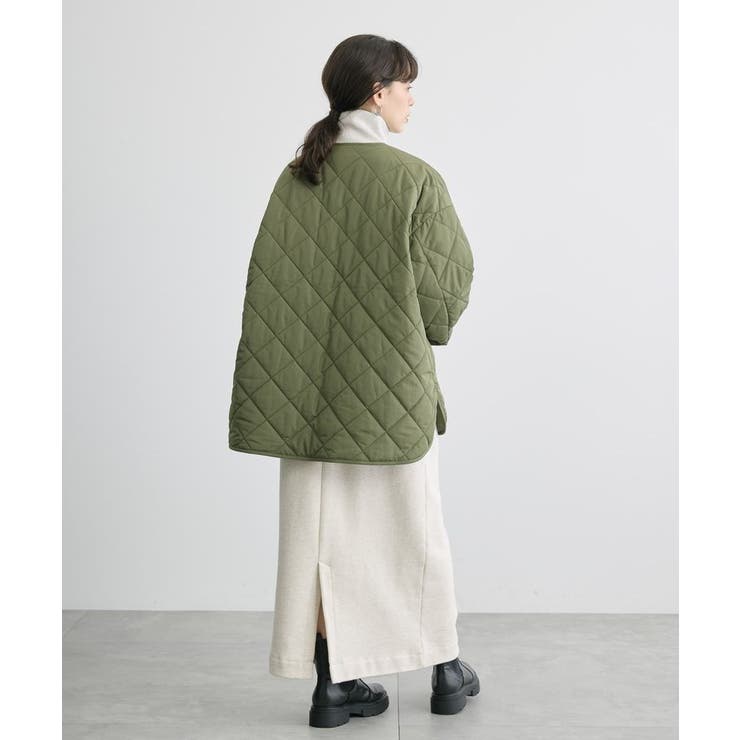 2WAY LEAF PATTERN QUILTING COAT（MA-1）｜Ameri（アメリ）の