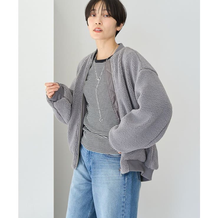 ボアブルゾン[品番：EHEW0046244]｜AMERICAN HOLIC（アメリカン