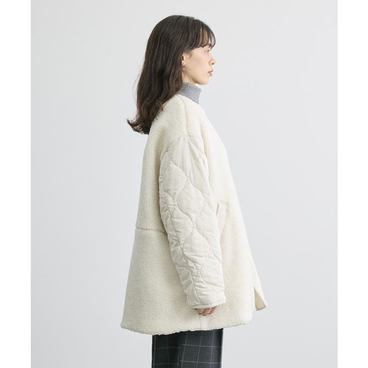 軽ポカ2WAYリバーシブルキルトアウター[品番：EHEW0046620]｜AMERICAN