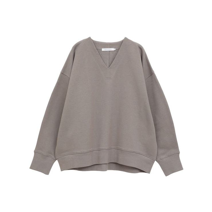 専用　　flare vneck sweat / フレアVネックスウェット スウェットフレアスカート / Sweat Flare Skirt | FICTION TOKY