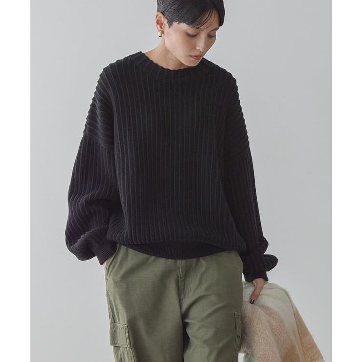 バイパチタック編みニットプルオーバー[品番：EHEW0045534]｜AMERICAN  HOLIC（アメリカンホリック）のレディースファッション通販｜SHOPLIST（ショップリスト）