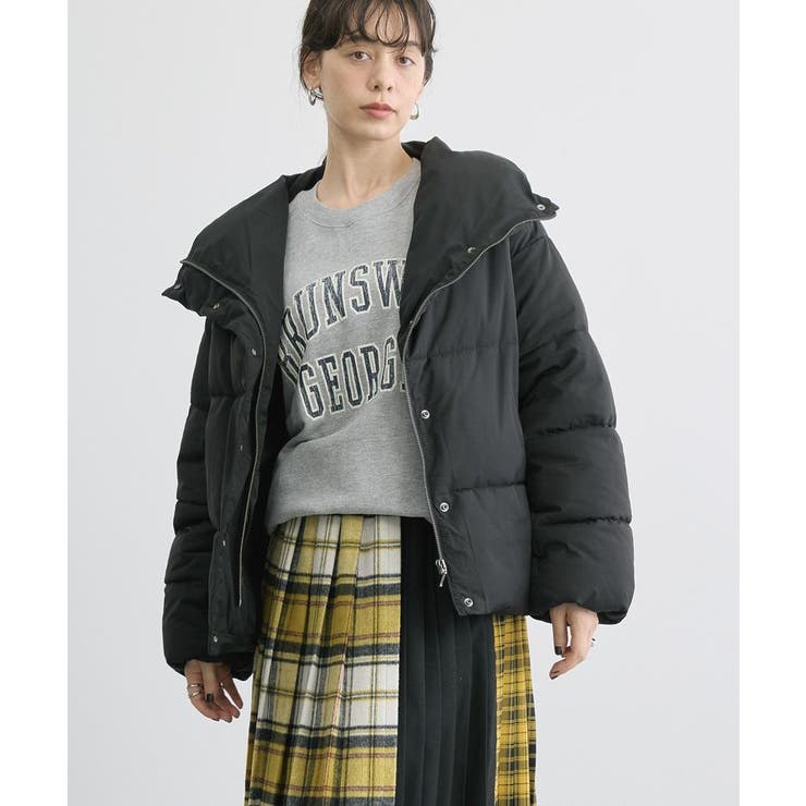 軽ポカ撥水加工スタンドショートコート[品番：EHEW0046550]｜AMERICAN