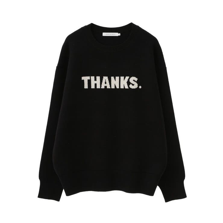 バイパチTHANKS.ジャガードニットプルオーバー[品番：EHEW0047149