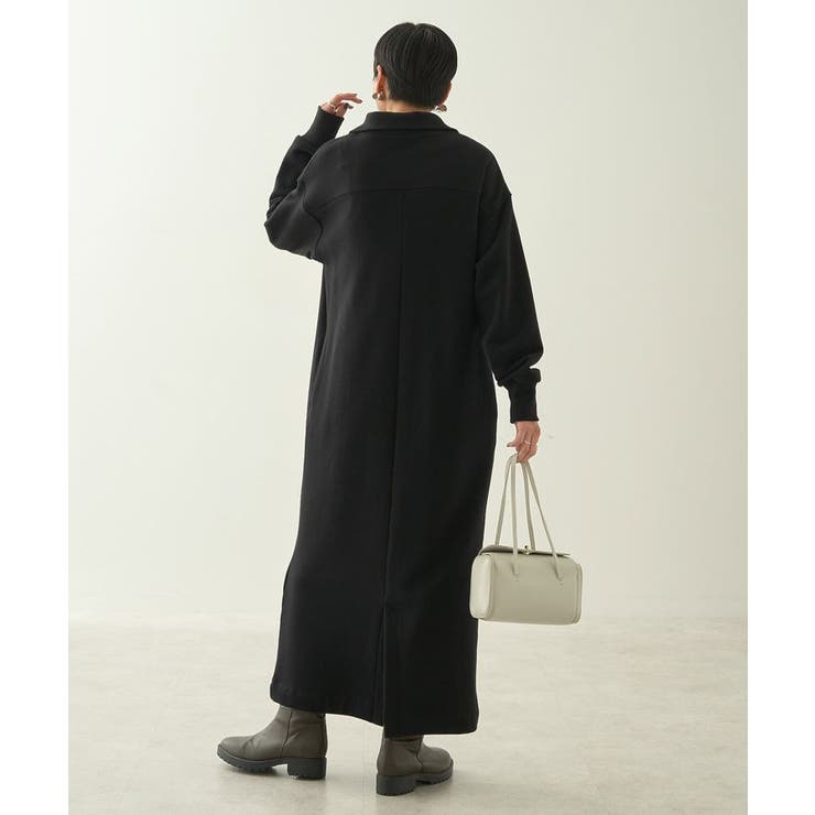 ハーフZIP裏毛ワンピース[品番：EHEW0047378]｜AMERICAN HOLIC