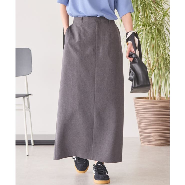 イージーケアスリットタイトスカート[品番：EHEW0047392]｜AMERICAN