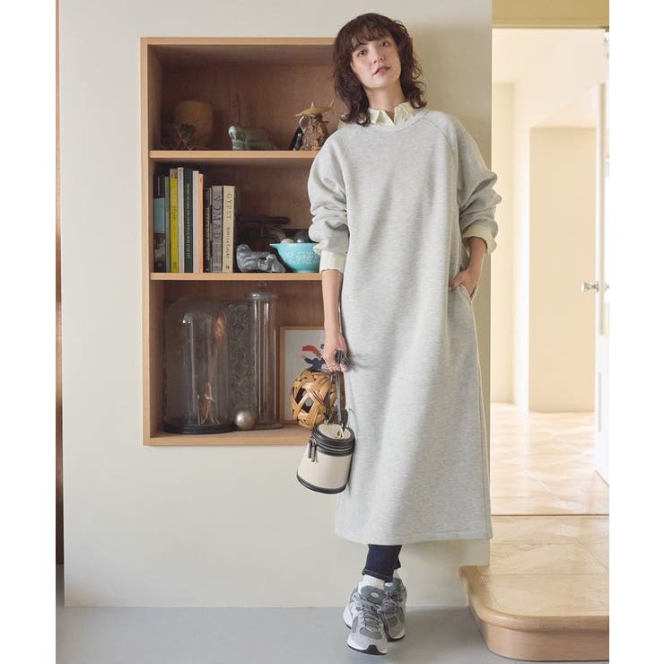 ラメスウェットワンピース[品番：EHEW0046409]｜AMERICAN HOLIC