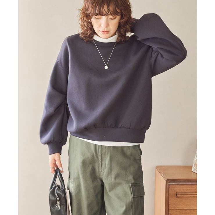 大きいサイズ レディース 裾タックティアードスリーブプル