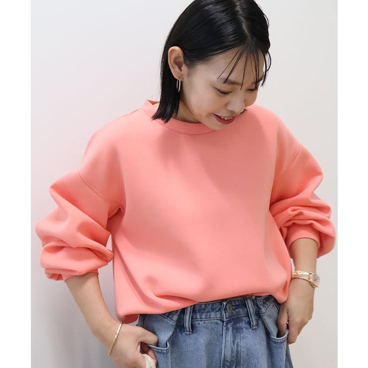 ANIECA スリープタックプルオーバー アニュアンス anuans ネックタックポンチプルオーバー （KHAKI