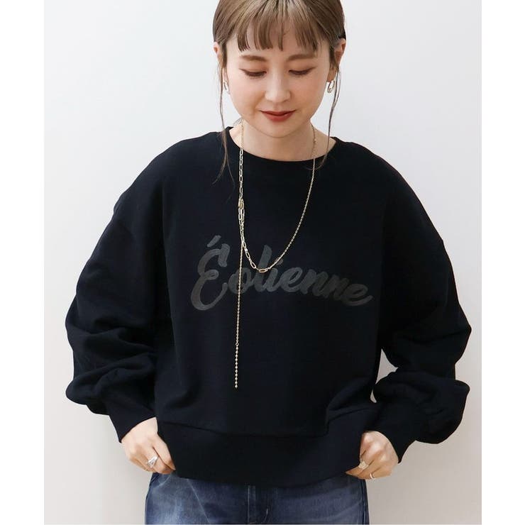 チェーン刺繍スウェット[品番：EHEW0047328]｜AMERICAN HOLIC