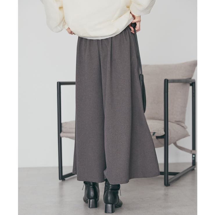 【選べる丈】ギャザーウールライクスカーチョ | AMERICAN HOLIC | 詳細画像14 