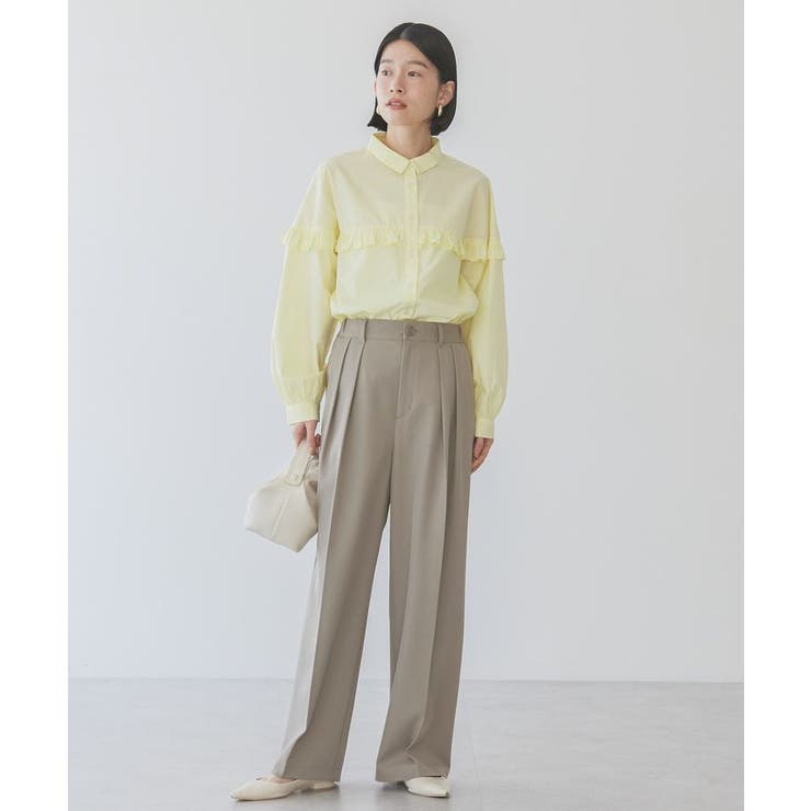 イージーケアフリルシャツ | AMERICAN HOLIC | 詳細画像11 