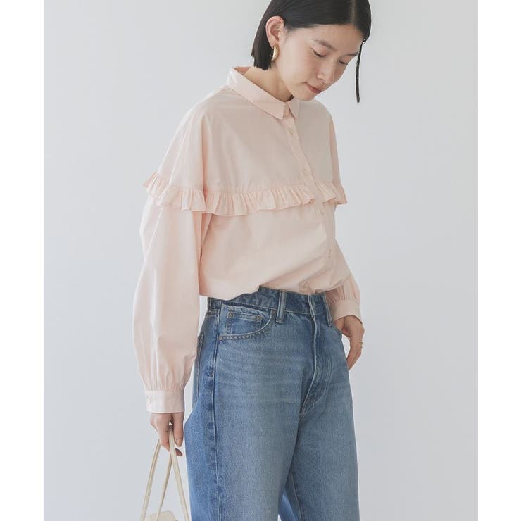 イージーケアフリルシャツ | AMERICAN HOLIC | 詳細画像16 