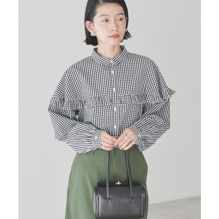 イージーケアフリルシャツ | AMERICAN HOLIC | 詳細画像22 