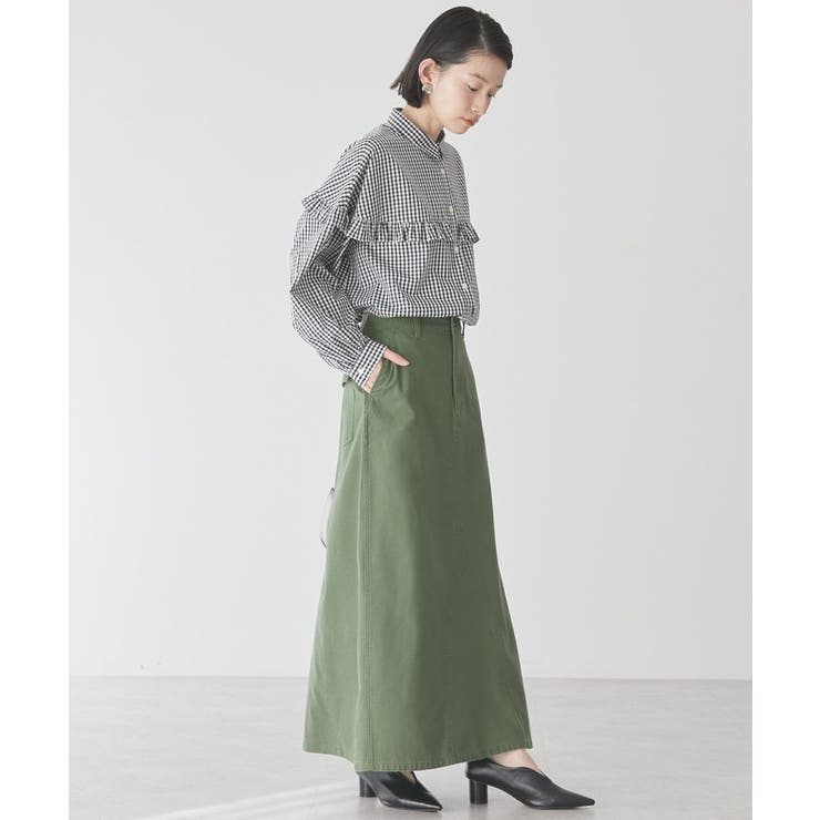 イージーケアフリルシャツ | AMERICAN HOLIC | 詳細画像26 