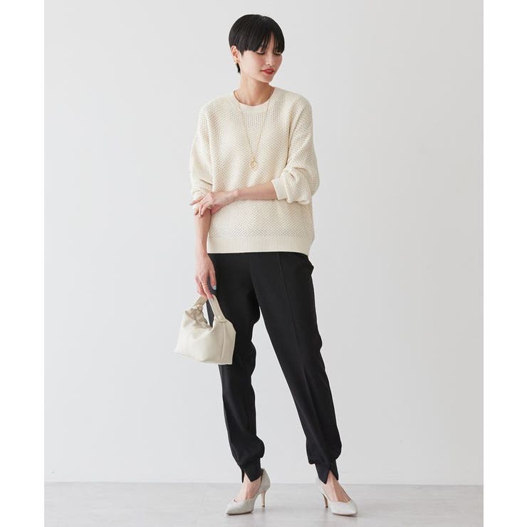 透かし編みニットプルオーバー | AMERICAN HOLIC | 詳細画像14 