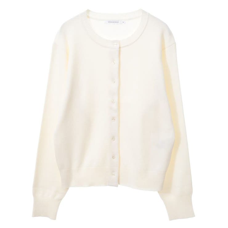 ★るんるん★AMERI アメリ　ニット　カーディガン　白 ☆るんるん様専用☆AMERI アメリ ニット カーディガン 白