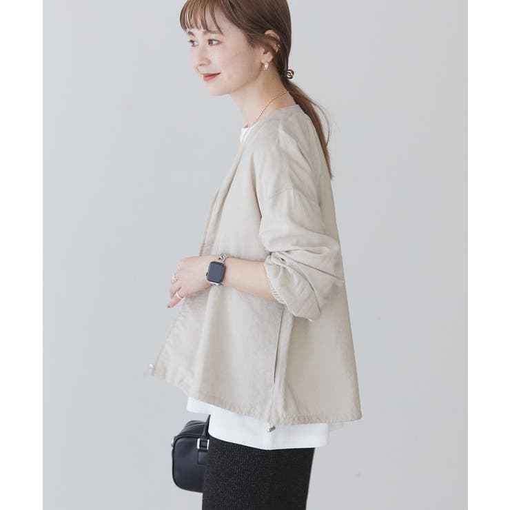 VネックZIPブルゾン[品番：EHEW0047153]｜AMERICAN HOLIC