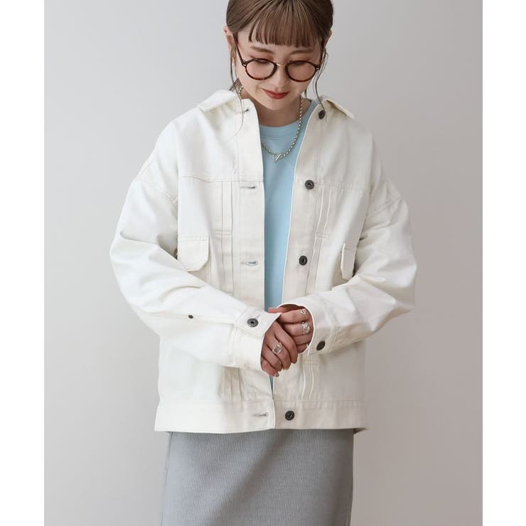 デニムオーバージャケット[品番：EHEW0047598]｜AMERICAN  HOLIC（アメリカンホリック）のレディースファッション通販｜SHOPLIST（ショップリスト）