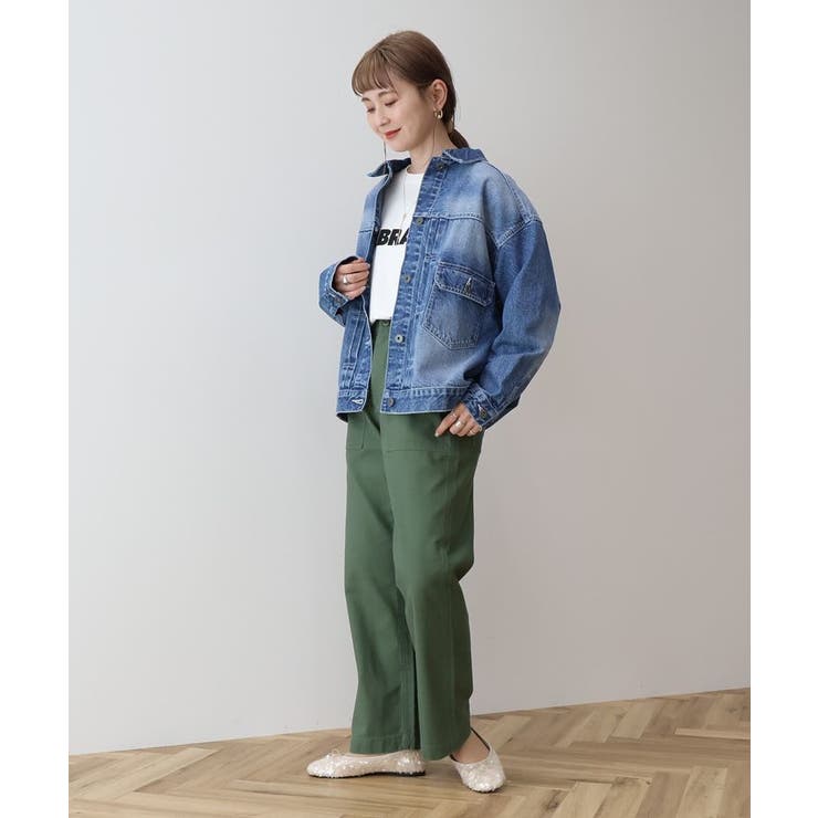 デニムオーバージャケット[品番：EHEW0047598]｜AMERICAN  HOLIC（アメリカンホリック）のレディースファッション通販｜SHOPLIST（ショップリスト）