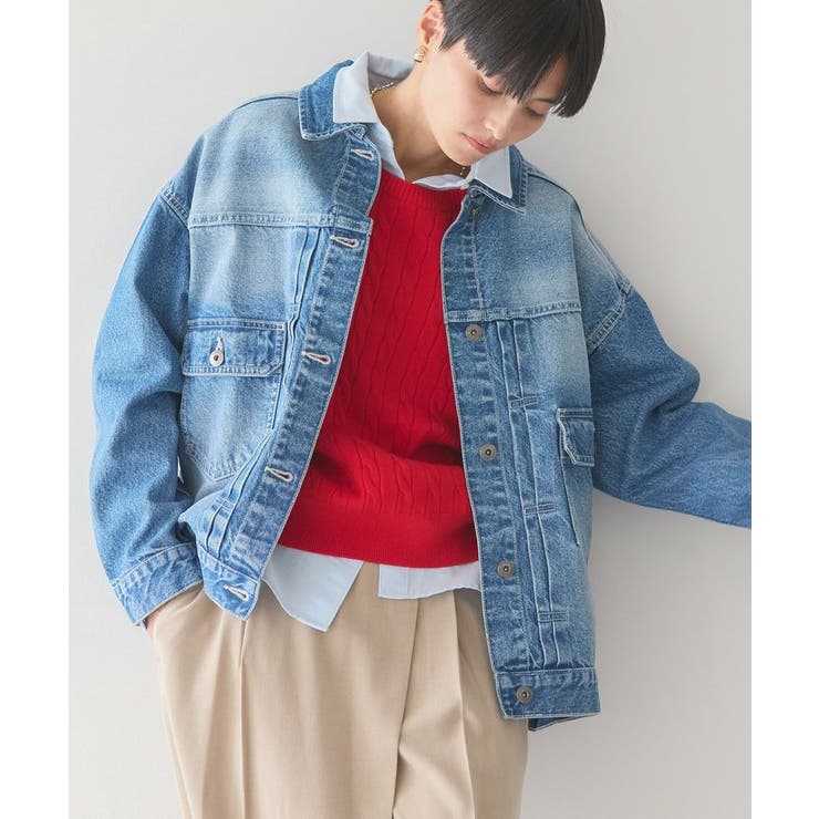 デニムオーバージャケット[品番：EHEW0047598]｜AMERICAN HOLIC