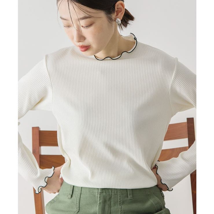 針抜きテレコカットプルオーバー | AMERICAN HOLIC | 詳細画像12 