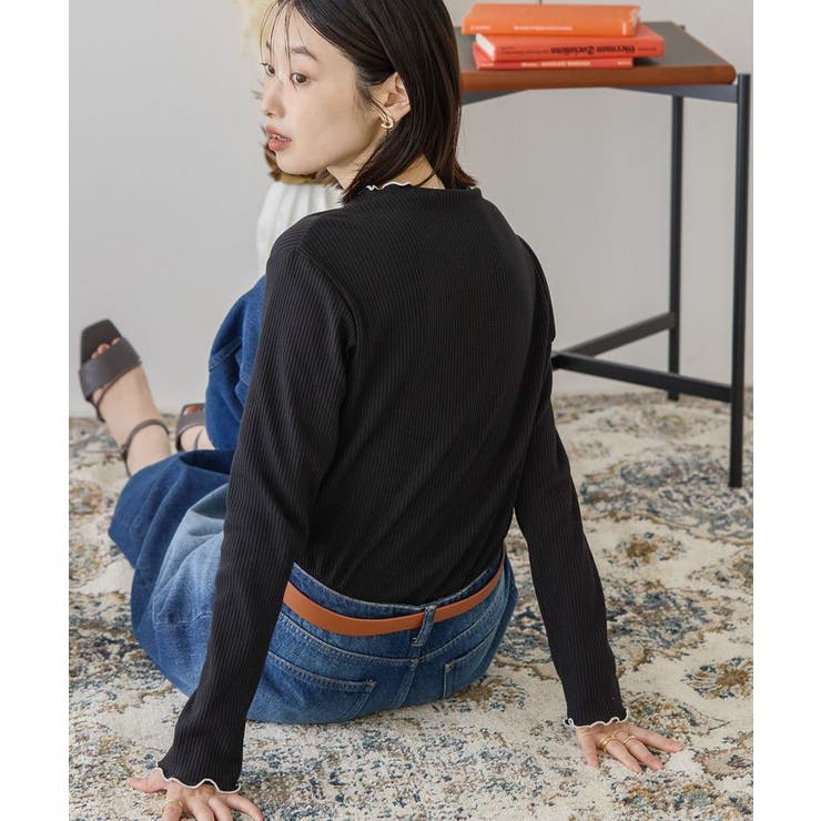 針抜きテレコカットプルオーバー | AMERICAN HOLIC | 詳細画像4 