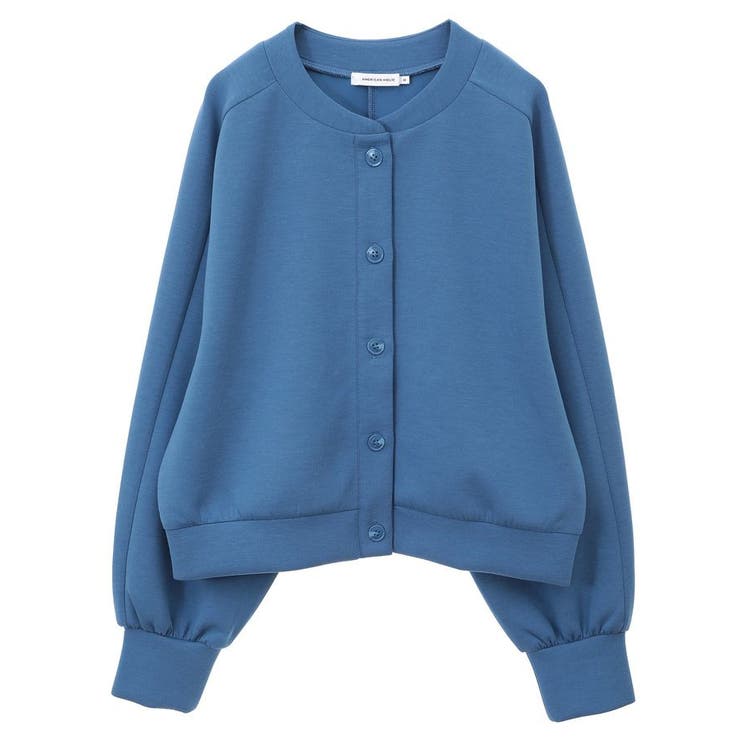NAOS ポンチ クルーネックカーディガン IENA（イエナ）の「NAOSポンチ クルーネックカーディガン