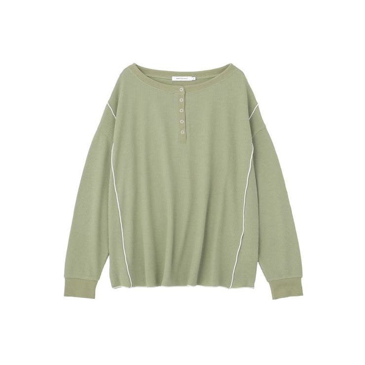 【選べる丈】ヘンリーネックワッフルメロープルオーバー | AMERICAN HOLIC | 詳細画像41 