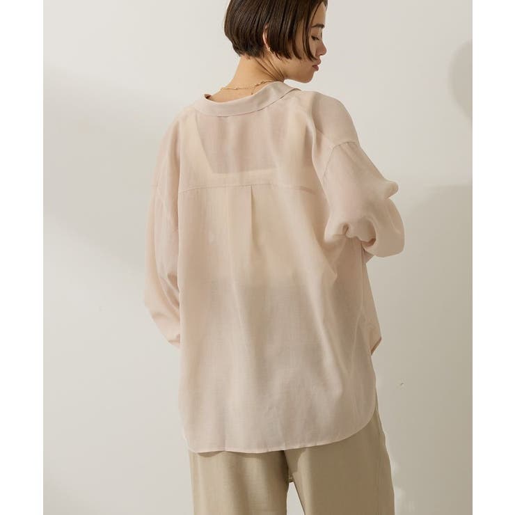 シアーボイルレギュラーシャツ | AMERICAN HOLIC | 詳細画像12 