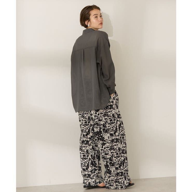 シアーボイルレギュラーシャツ | AMERICAN HOLIC | 詳細画像8 