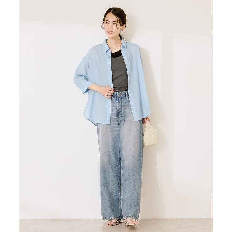 シアーボイルレギュラー7分袖シャツ｜ファッション通販のSTRIPE CLUB