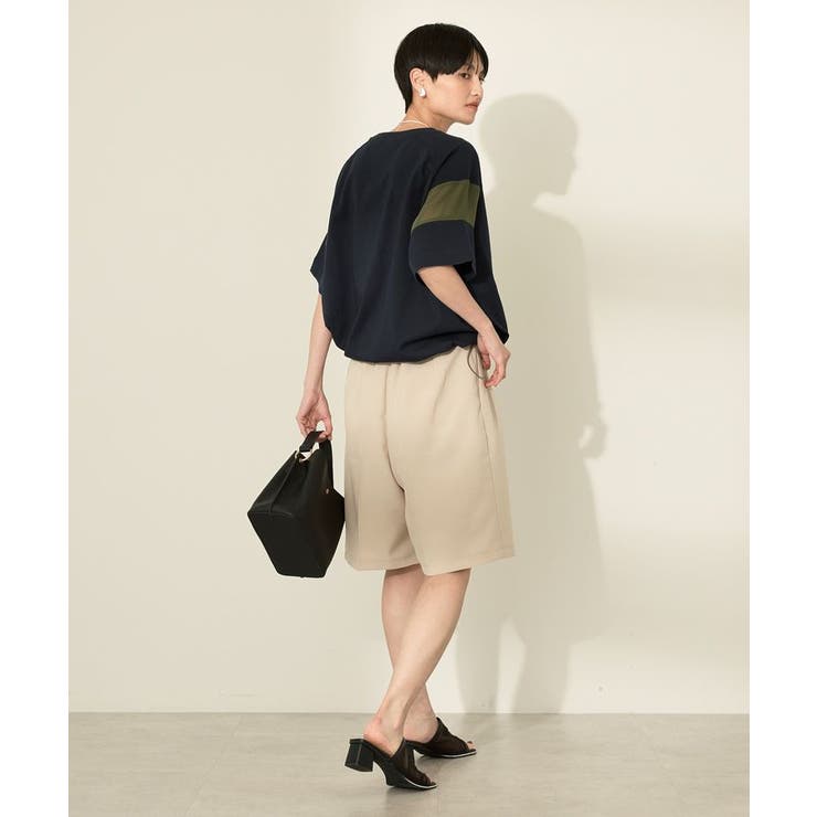 タックハーフパンツ[品番：EHEW0048461]｜AMERICAN HOLIC