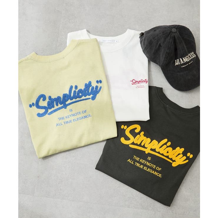サガラ刺繍Tシャツ | AMERICAN HOLIC | 詳細画像1 
