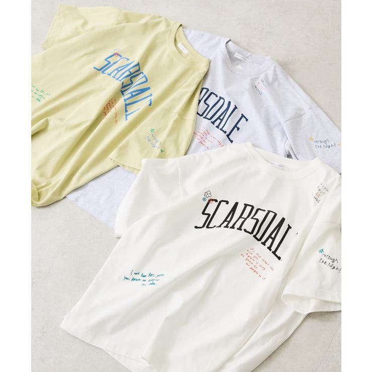 総柄ロゴTシャツ | AMERICAN HOLIC | 詳細画像1 