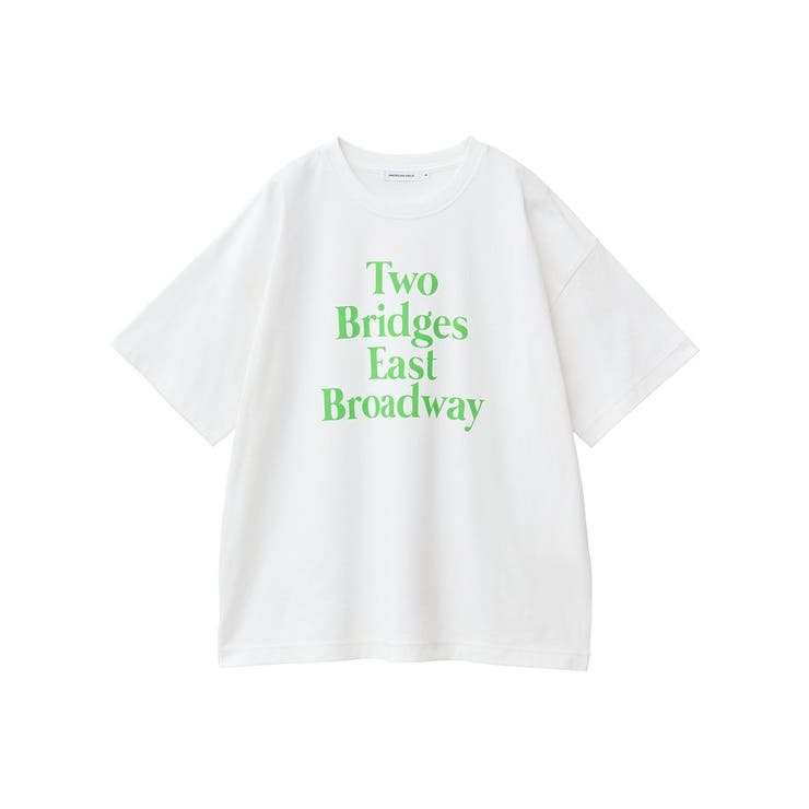 カラーロゴTシャツ[品番：EHEW0049015]｜AMERICAN HOLIC