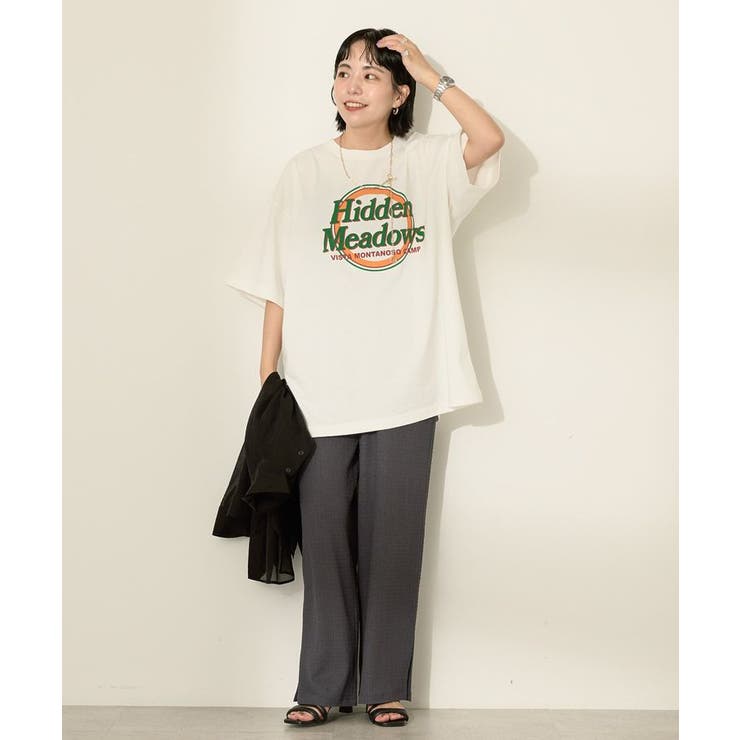 UN3D.（アンスリード）の「サークルショートTシャツ（Tシャツ