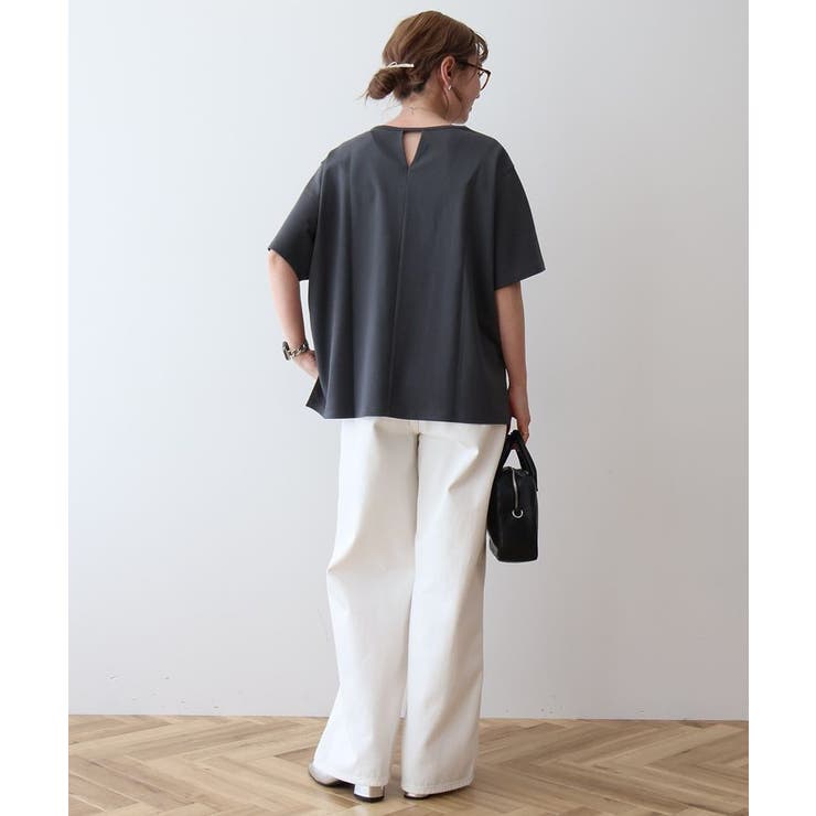 バックスリットTシャツ[品番：EHEW0048061]｜AMERICAN HOLIC