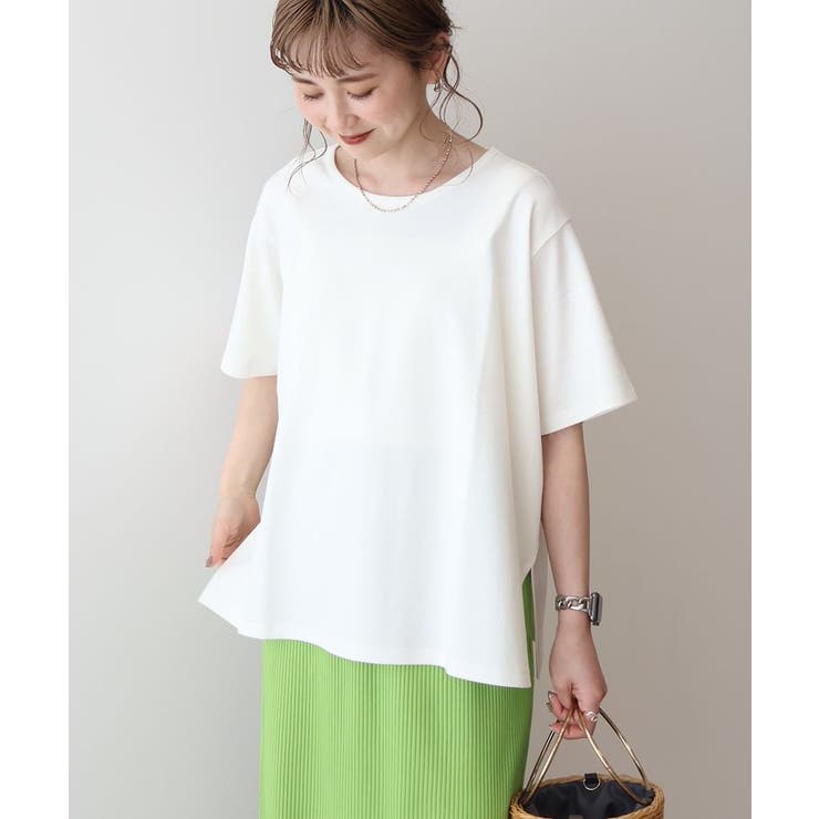 バックスリットTシャツ[品番：EHEW0048061]｜AMERICAN HOLIC