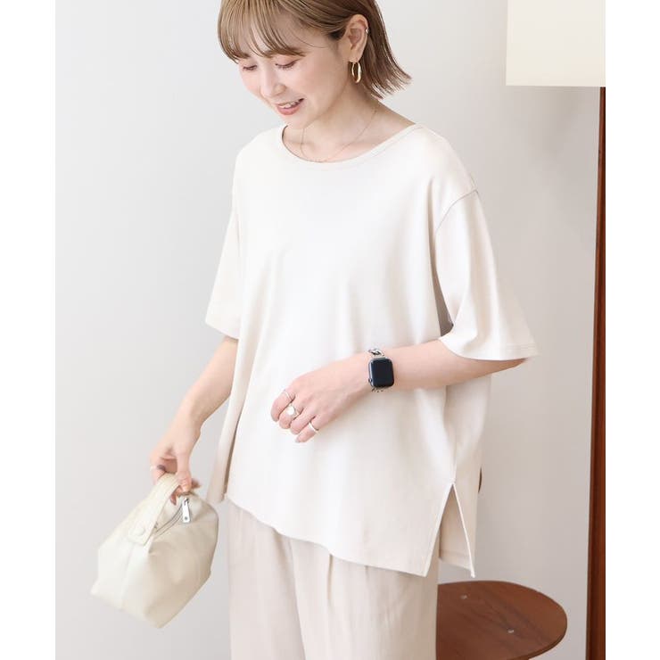 バックスリットTシャツ[品番：EHEW0048061]｜AMERICAN HOLIC