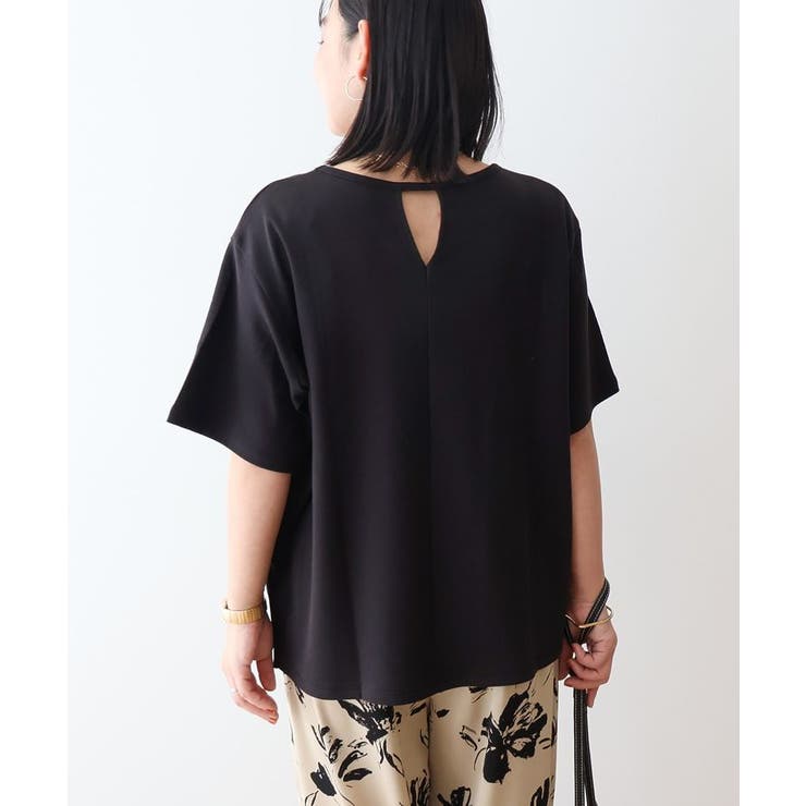 【利益還元祭】開催中！今年最後の大セール バックスリットTシャツ[品番：EHEW0048061]｜AMERICAN HOLIC シャツ/ブラウス(半袖/袖なし)