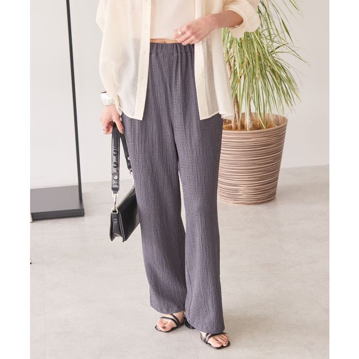 カフェオレ☆ボウル 様☆ジャーナル　ポプリンワッシャー イージーパンツ カフェオレ☆ボウル 様☆ジャーナル ポプリンワッシャー イージー