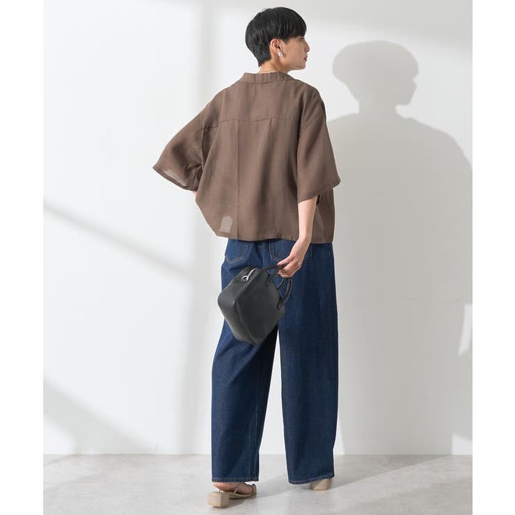 ウエストタックデニムパンツ[品番：EHEW0049123]｜AMERICAN