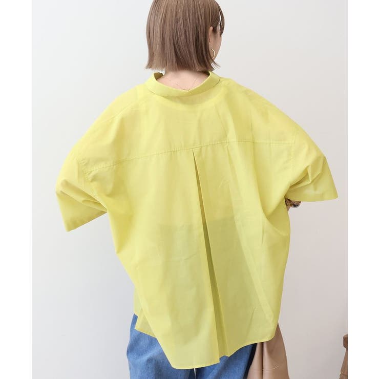 イージーケア+接触冷感Wポケットオーバーシャツ | AMERICAN HOLIC | 詳細画像13