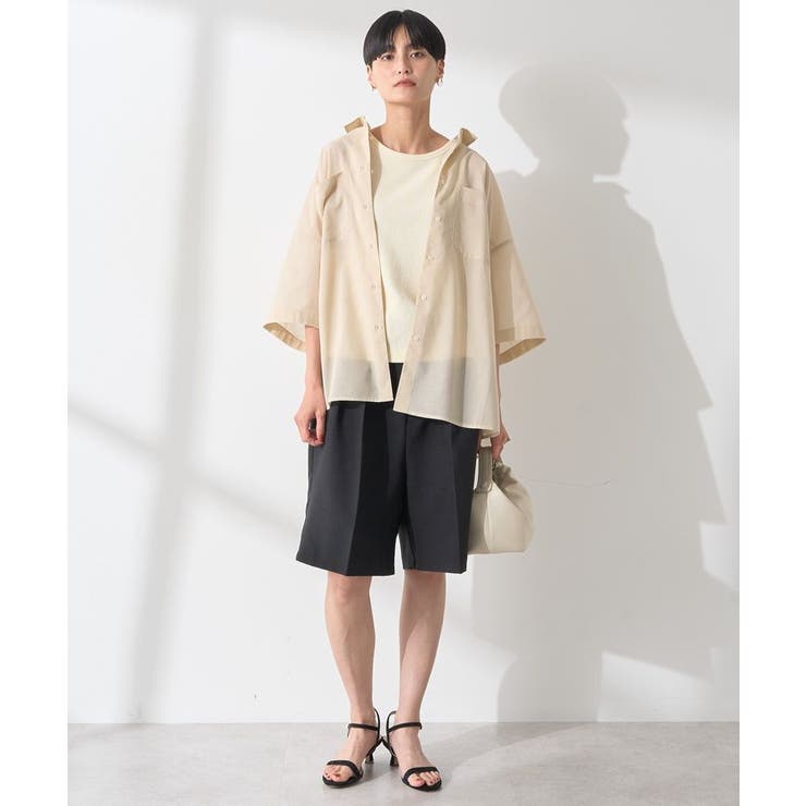 イージーケア+接触冷感Wポケットオーバーシャツ | AMERICAN HOLIC | 詳細画像20